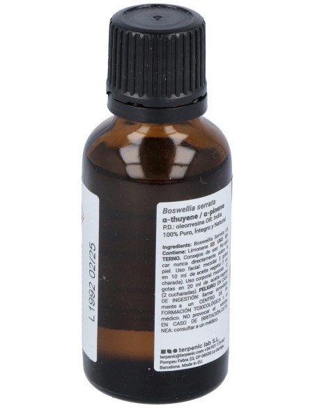 Terpenic Incienso Ayurveda Aceite Esencial 30Ml