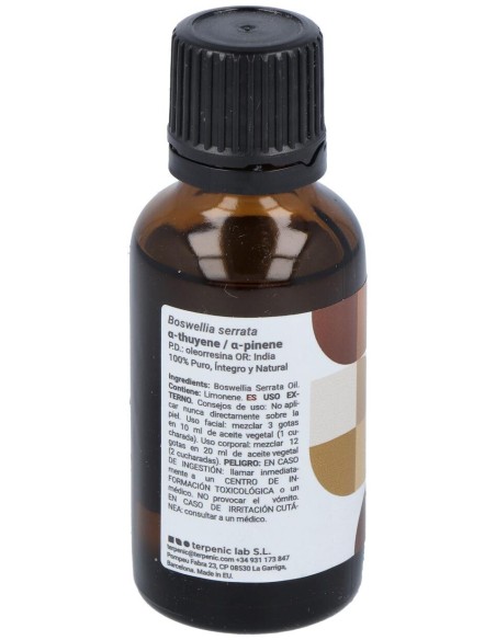 Terpenic Incienso Ayurveda Aceite Esencial 30Ml