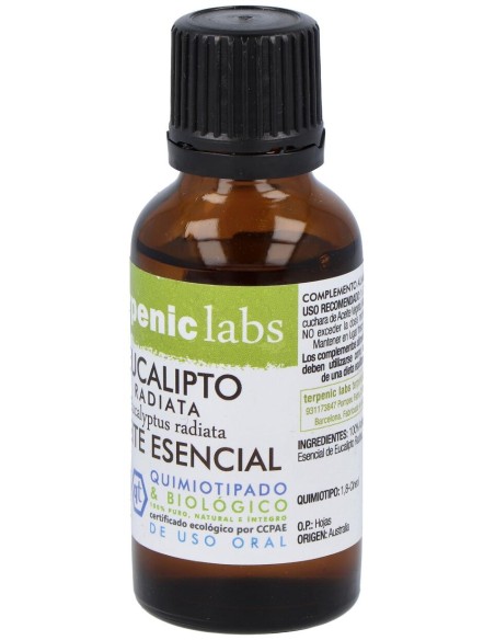 Eucalipto Radiata Aceite Esencial Bio 30Ml.