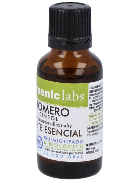 Romero Cineol Aceite Esencial Bio 30Ml.