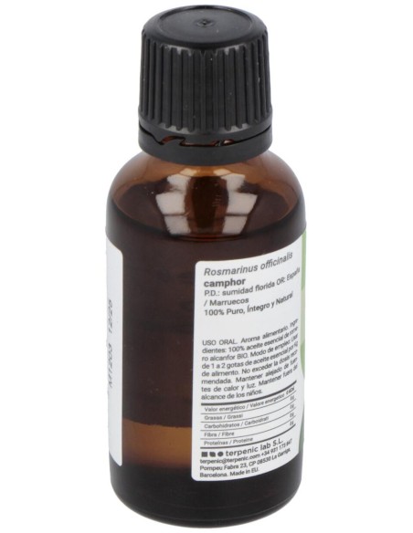 Terpenic Romero Alcanfor Aceite Esencial 30Ml