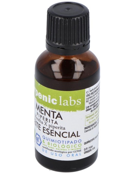 Menta Piperita Aceite Esencial Bio 30Ml.