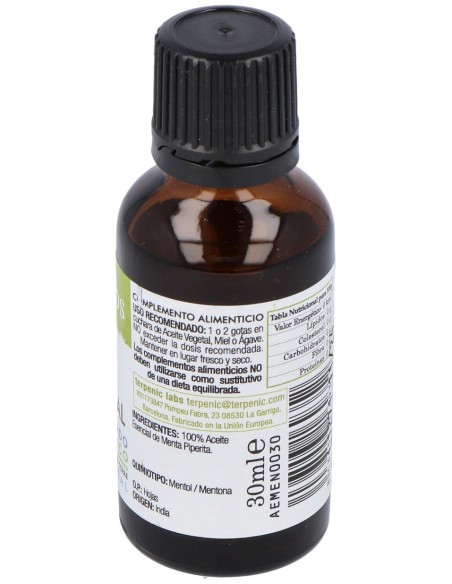 Menta Piperita Aceite Esencial Bio 30Ml.