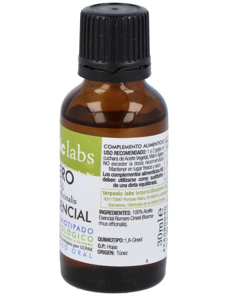Romero Cineol Aceite Esencial Bio 30Ml.