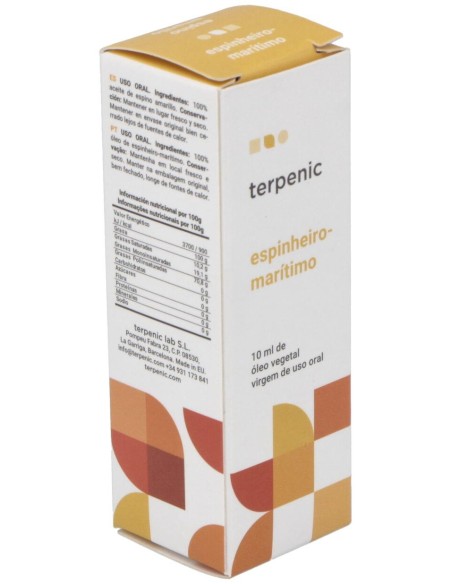 Espino Amarillo Virgen Aceite Vegetal 10Ml.