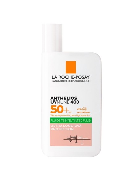 La Roche Posay Anthelios 400 Fluido Invisible Oil Control SPF50+ con color 50 ml