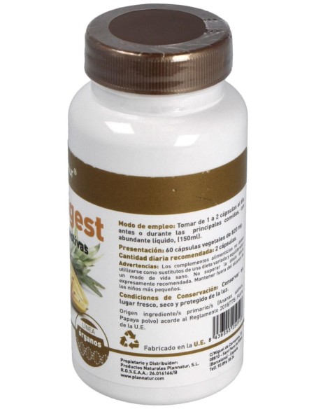 Plannatur Easy Digest 60 Perlas