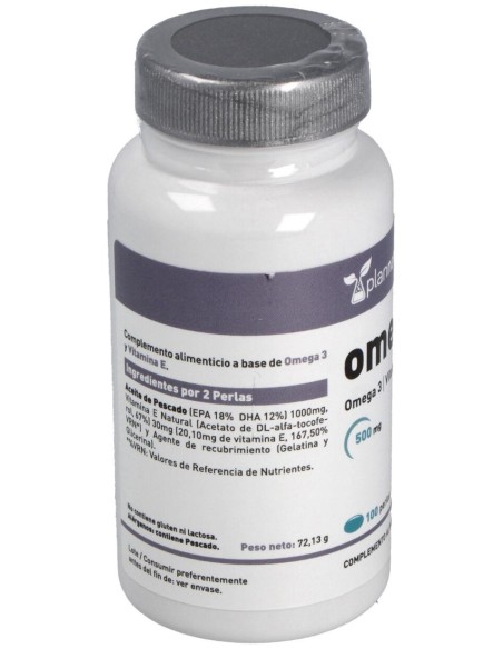 Plannatur Omega 3 500Mg 100Caps