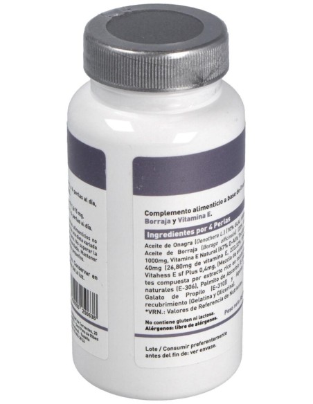 Plannatur Onagra + Borraja + Vitamina E 500Mg 120Caps