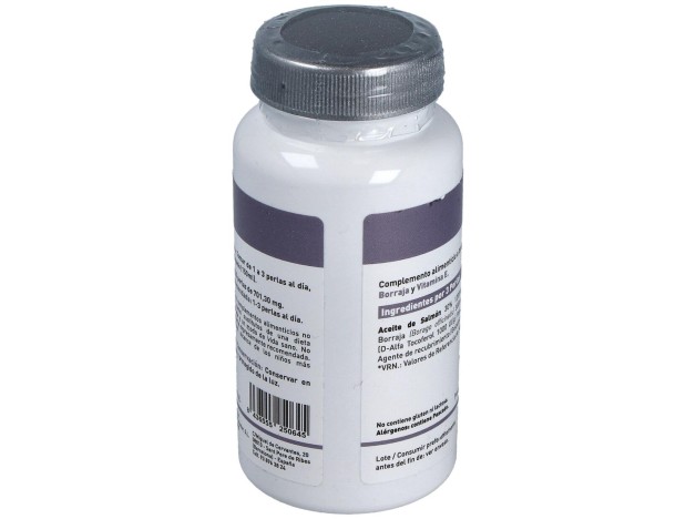 Omega 3+6 Borraja + Salmon 500Mg. 120Perlas