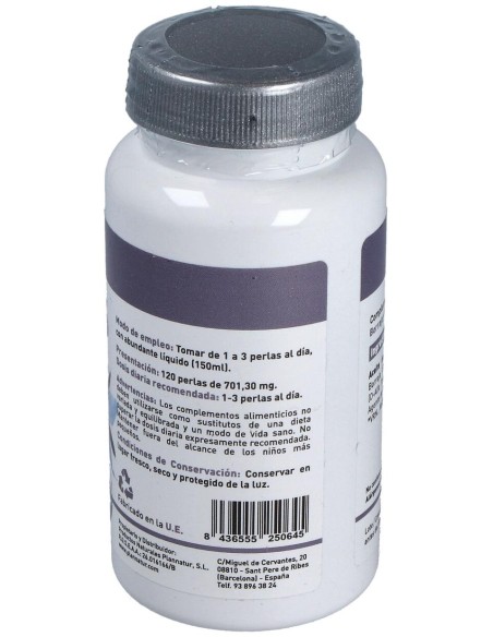 Omega 3+6 Borraja + Salmon 500Mg. 120Perlas