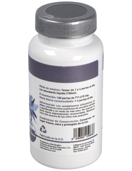 Plannatur Onagra + Borraja + Vitamina E 500Mg 120Caps
