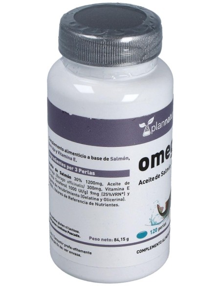 Omega 3+6 Borraja + Salmon 500Mg. 120Perlas