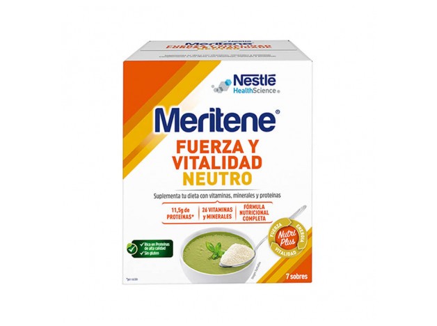 Meritene Fuerza y Vitalidad Neutro al Plato 7...
