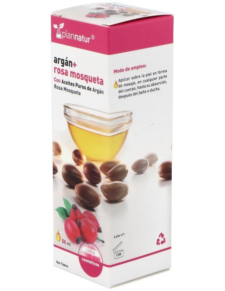 Aceite Rosa Mosqueta + Argan 50Ml.