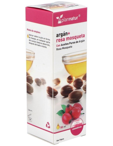 Aceite Rosa Mosqueta + Argan 50Ml.
