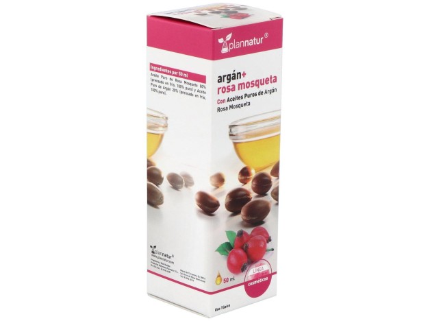 Aceite Rosa Mosqueta + Argan 50Ml.