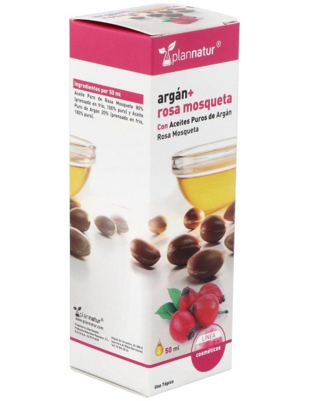 Aceite Rosa Mosqueta + Argan 50Ml.