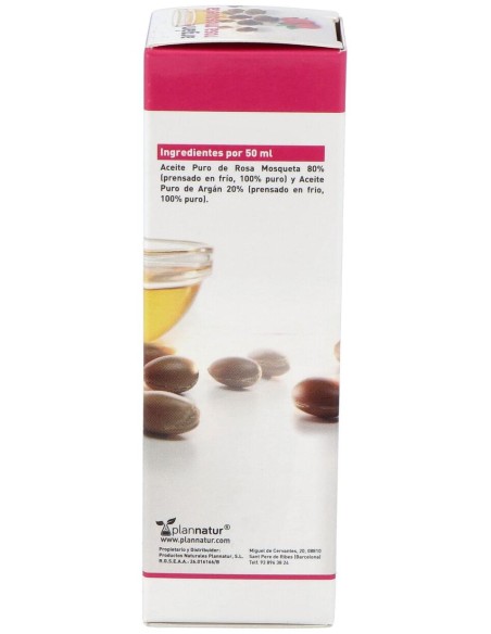 Aceite Rosa Mosqueta + Argan 50Ml.