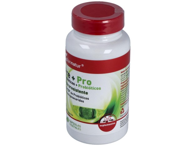 Prebioticos + Probioticos 60Cap.