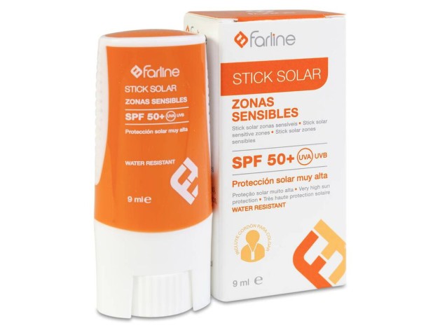 Farline Stick Solar SPF 50+ Zonas Sensibles 9 ml