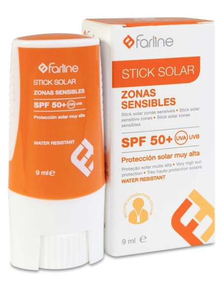 Farline Stick Solar SPF 50+ Zonas Sensibles 9 ml