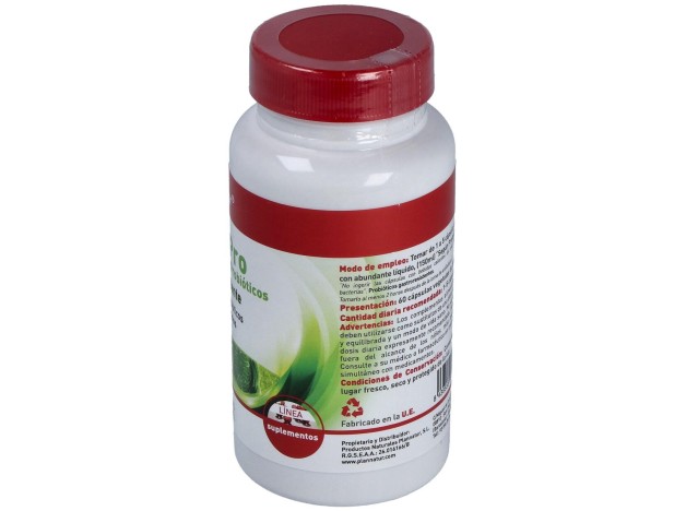 Prebioticos + Probioticos 60Cap.