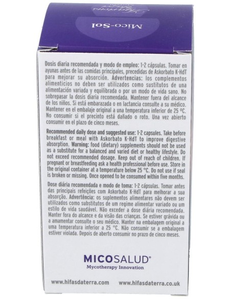 Mico Sol (Champiñon Del Sol) Hdt 70Cap.