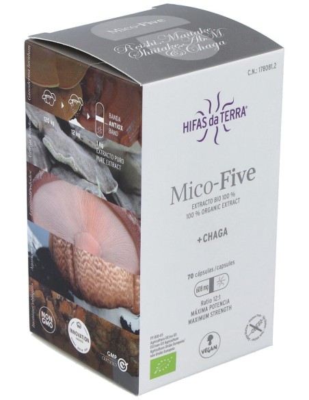 Mico Five Con Chaga Hdt 70Cap.