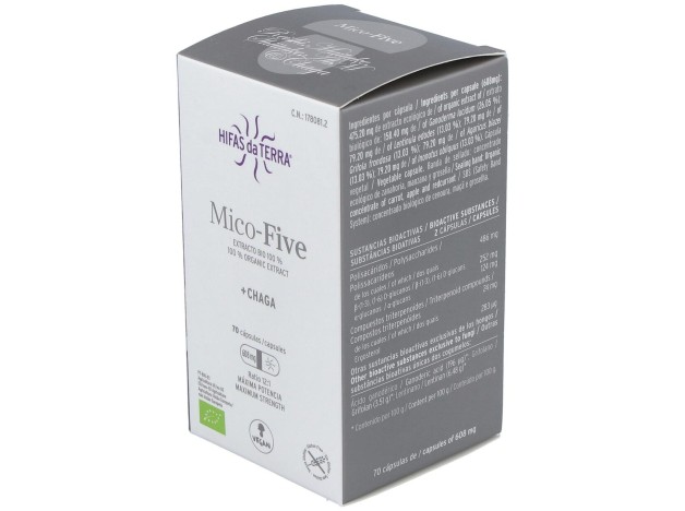Mico Five Con Chaga Hdt 70Cap.