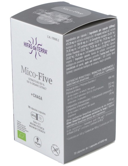 Mico Five Con Chaga Hdt 70Cap.