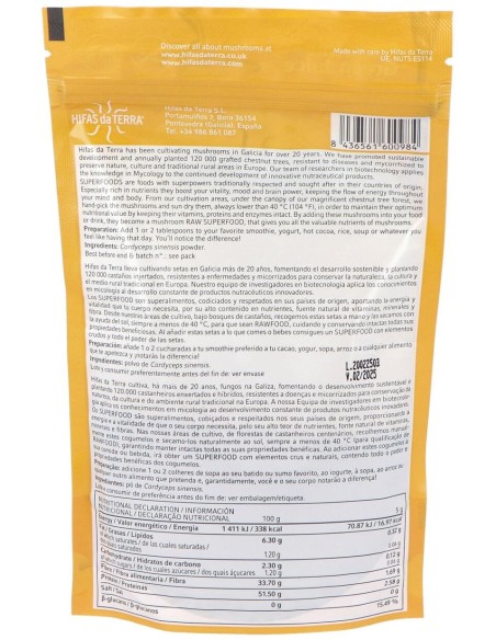 Cordyceps Vital 100Gr.