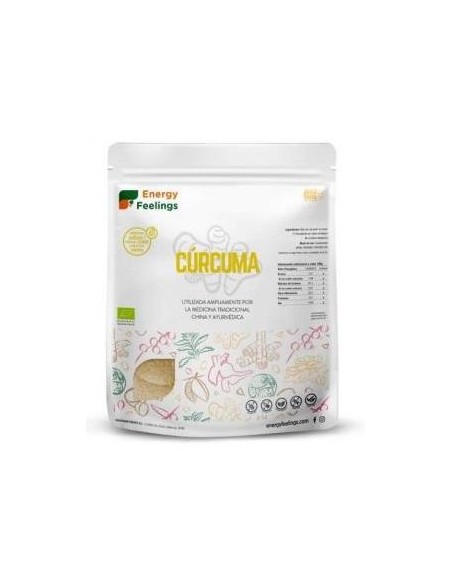 Energy Feelings Curcuma Polvo Eco Vegan Sin Gluten1Kg