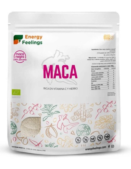 Maca Negra Polvo 1Kg. Eco Vegan Sg