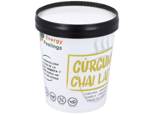 Curcuma Chai Latte Tarrina 250Gr. Eco