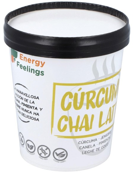Curcuma Chai Latte Tarrina 250Gr. Eco