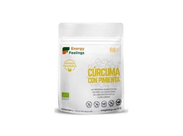 Energy Feelings Curcuma Con Pimienta Polvo Eco...