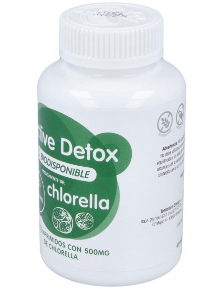 Energy Feelings Chlorella Detox Active 120Compr