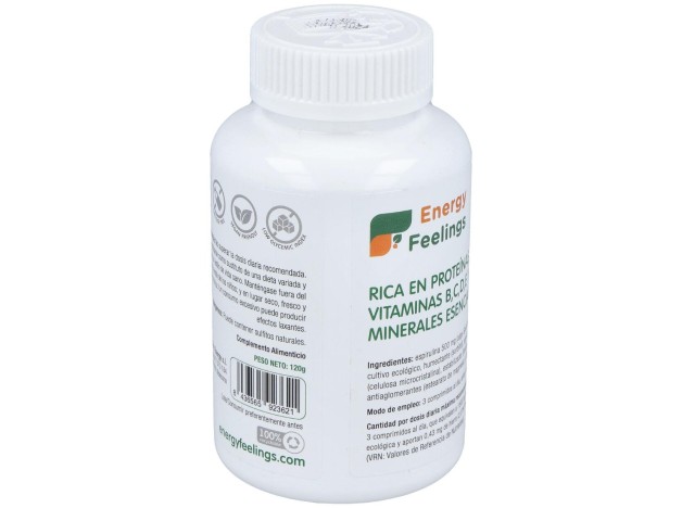 Energy Feelings Energy Spirulina 120Comp