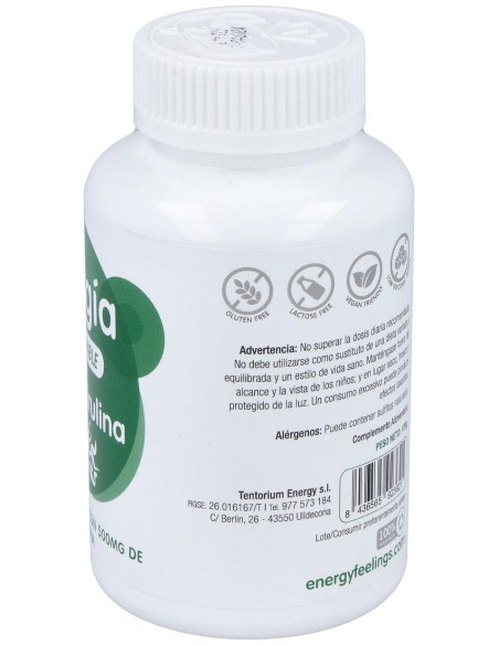 Energy Feelings Energy Spirulina 120Comp