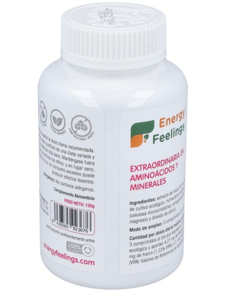 Energy Feelings Maca Negra 120Comp