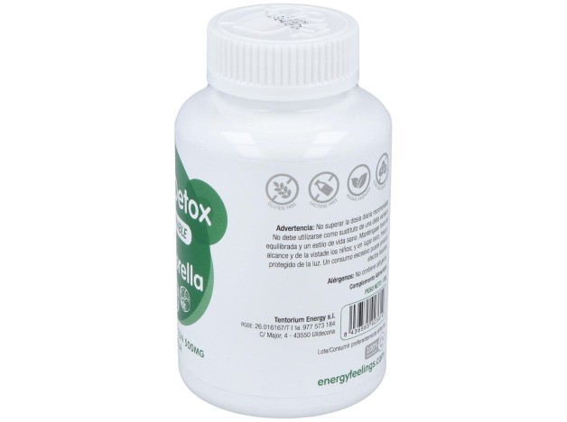 Energy Feelings Chlorella Detox Active 120Compr