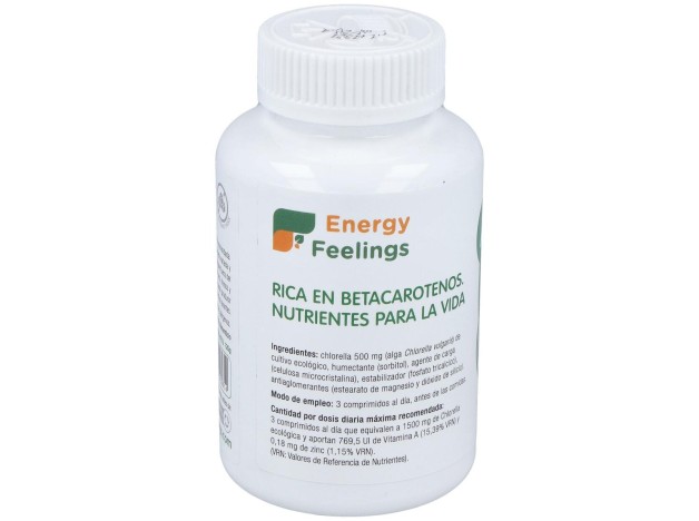 Energy Feelings Chlorella Detox Active 120Compr