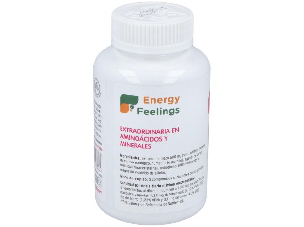 Energy Feelings Maca Negra 120Comp