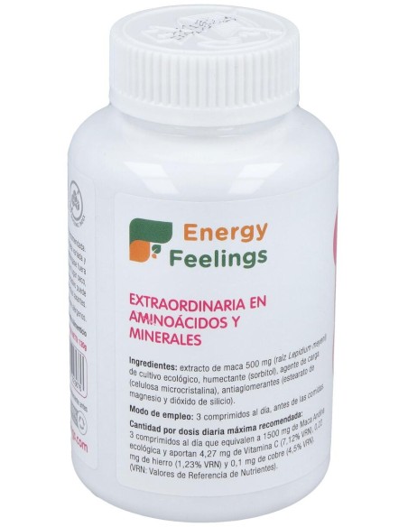 Energy Feelings Maca Negra 120Comp