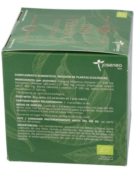 Biotisana Intestinal 15 Piramides Ensobradas