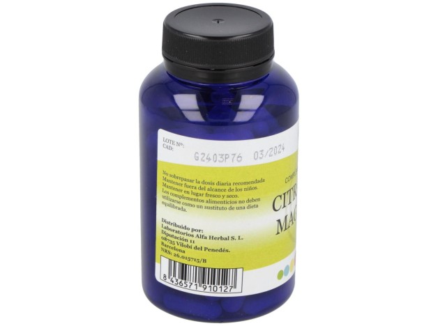 Alfa Herbal Citrato De Magnesio 90Caps