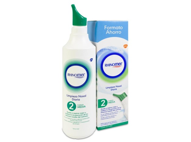 Rhinomer Fuerza 2 XL Spray Limpieza Nasal 180 ml