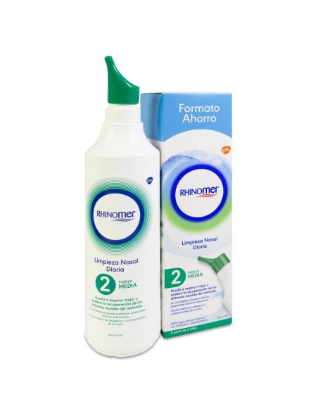 Rhinomer Fuerza 2 XL Spray Limpieza Nasal 180 ml
