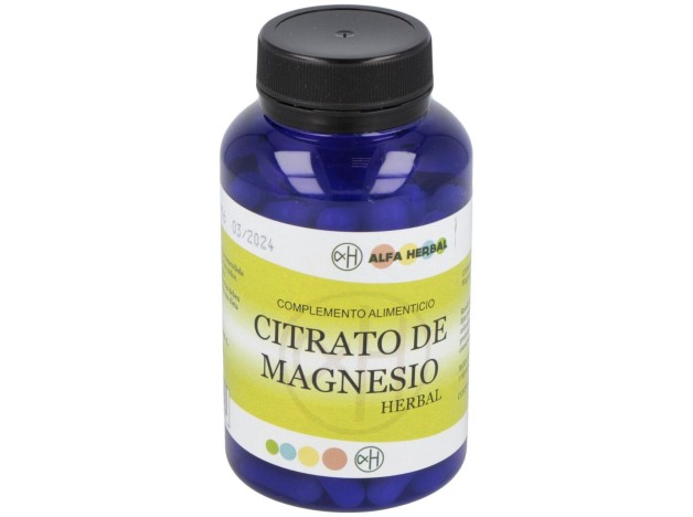 Alfa Herbal Citrato De Magnesio 90Caps